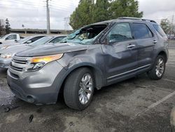 Salvage cars for sale at Rancho Cucamonga, CA auction: 2012 Ford Explorer XLT