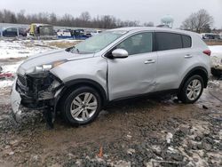 Salvage cars for sale at Hillsborough, NJ auction: 2019 KIA Sportage LX