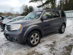 Salvage cars for sale from Copart Lyman, ME: 2015 Honda Pilot EXL