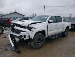 Salvage cars for sale from Copart Dyer, IN: 2021 Toyota Tacoma Double Cab