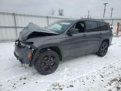 Salvage cars for sale from Copart Milwaukee, WI: 2021 Jeep Grand Cherokee L Laredo