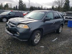 Acura mdx Touring salvage cars for sale: 2006 Acura MDX Touring