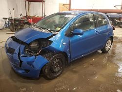 Salvage cars for sale at Center Rutland, VT auction: 2007 Toyota Yaris