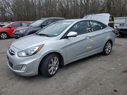 Salvage cars for sale from Copart Glassboro, NJ: 2012 Hyundai Accent GLS
