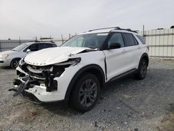 Salvage cars for sale at Lumberton, NC auction: 2023 Ford Explorer XLT