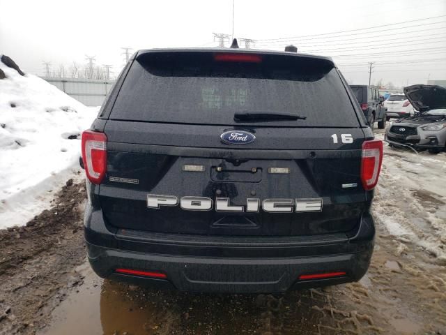 2018 Ford Explorer Police Interceptor