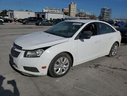 Salvage cars for sale from Copart New Orleans, LA: 2012 Chevrolet Cruze LS
