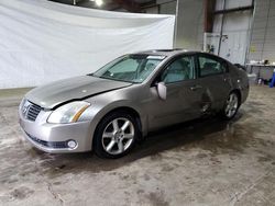 Salvage cars for sale at North Billerica, MA auction: 2005 Nissan Maxima SE