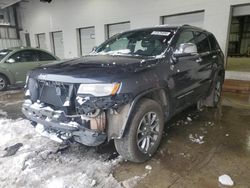 Salvage cars for sale at Chicago Heights, IL auction: 2014 Jeep Grand Cherokee Overland