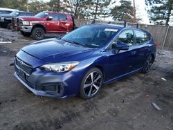 Salvage cars for sale from Copart Denver, CO: 2018 Subaru Impreza Sport