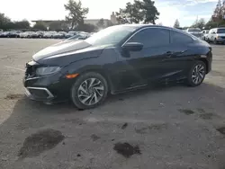 Salvage cars for sale from Copart San Martin, CA: 2019 Honda Civic LX