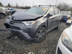 Toyota Rav4 Vehiculos salvage en venta: 2018 Toyota Rav4 LE