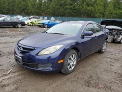 Salvage cars for sale at Graham, WA auction: 2010 Mazda 6 I