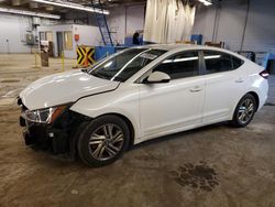 Salvage cars for sale from Copart Wheeling, IL: 2019 Hyundai Elantra SEL
