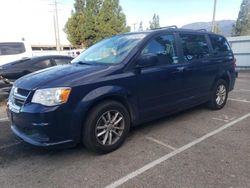 Salvage cars for sale from Copart Rancho Cucamonga, CA: 2015 Dodge Grand Caravan SXT