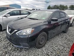Salvage cars for sale from Copart Windsor, NJ: 2016 Nissan Sentra S