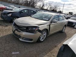 Salvage cars for sale at Bridgeton, MO auction: 2014 Chevrolet Impala LT