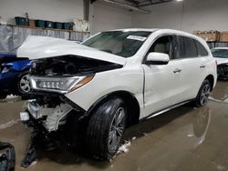 Acura MDX salvage cars for sale: 2017 Acura MDX