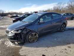 Salvage cars for sale from Copart Ellwood City, PA: 2014 KIA Forte EX