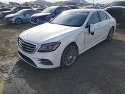 Mercedes-Benz s-Class salvage cars for sale: 2020 Mercedes-Benz S 560 4matic