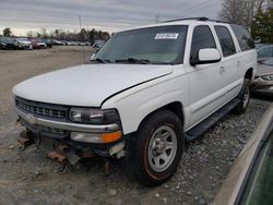 Salvage cars for sale at Waldorf, MD auction: 2001 Chevrolet Suburban K1500