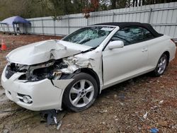 Vehiculos salvage en venta de Copart Knightdale, NC: 2007 Toyota Camry Solara SE