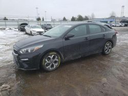 KIA salvage cars for sale: 2019 KIA Forte FE