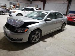 Vehiculos salvage en venta de Copart Chambersburg, PA: 2013 Volkswagen Passat SE