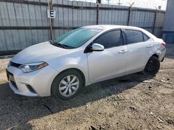 Toyota salvage cars for sale: 2016 Toyota Corolla L