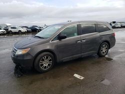Salvage cars for sale from Copart Martinez, CA: 2013 Honda Odyssey EX