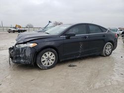 Salvage cars for sale from Copart Haslet, TX: 2014 Ford Fusion S