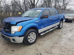 Salvage trucks for sale at Cicero, IN auction: 2011 Ford F150 Supercrew