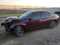 Vehiculos salvage en venta de Copart Houston, TX: 2016 Honda Accord EXL