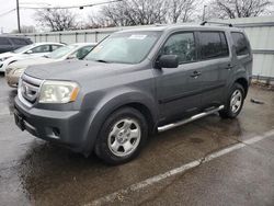 Salvage cars for sale at auction: 2011 Honda Pilot LX