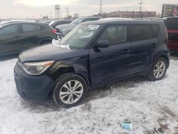 Salvage cars for sale at Chicago Heights, IL auction: 2015 KIA Soul +