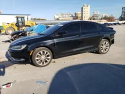 Salvage cars for sale at Greenwell Springs, LA auction: 2015 Chrysler 200 S