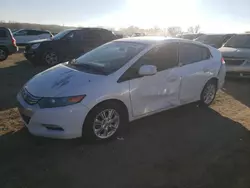 Salvage cars for sale at Kansas City, KS auction: 2010 Honda Insight EX