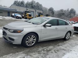 Salvage cars for sale from Copart Mendon, MA: 2016 Chevrolet Malibu LT