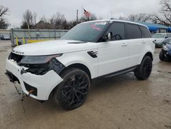 Salvage cars for sale from Copart Wichita, KS: 2018 Land Rover Range Rover Sport HSE