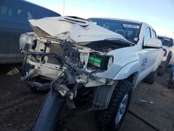 Salvage cars for sale from Copart Brighton, CO: 2015 Toyota Tacoma Double Cab Long BED