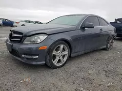 Salvage cars for sale at North Las Vegas, NV auction: 2015 Mercedes-Benz C 250