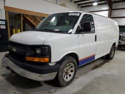 Salvage cars for sale from Copart Mendon, MA: 2014 Chevrolet Express G1500