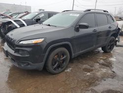 Salvage cars for sale from Copart Chicago Heights, IL: 2016 Jeep Cherokee Latitude