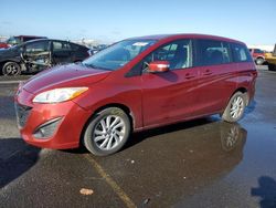 Salvage cars for sale from Copart Sacramento, CA: 2015 Mazda 5 Sport
