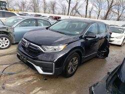 Salvage cars for sale at Bridgeton, MO auction: 2021 Honda CR-V LX