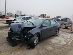 Salvage cars for sale at Pekin, IL auction: 2019 Toyota Corolla L