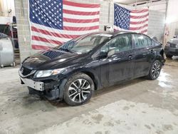 Salvage cars for sale from Copart Columbia, MO: 2014 Honda Civic EX