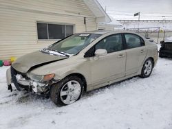 Salvage cars for sale from Copart Northfield, OH: 2008 Honda Civic EX