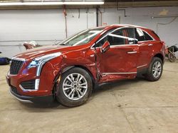 Salvage cars for sale from Copart Wheeling, IL: 2022 Cadillac XT5 Premium Luxury