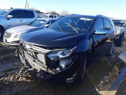 Salvage cars for sale from Copart Grand Prairie, TX: 2019 Chevrolet Equinox Premier